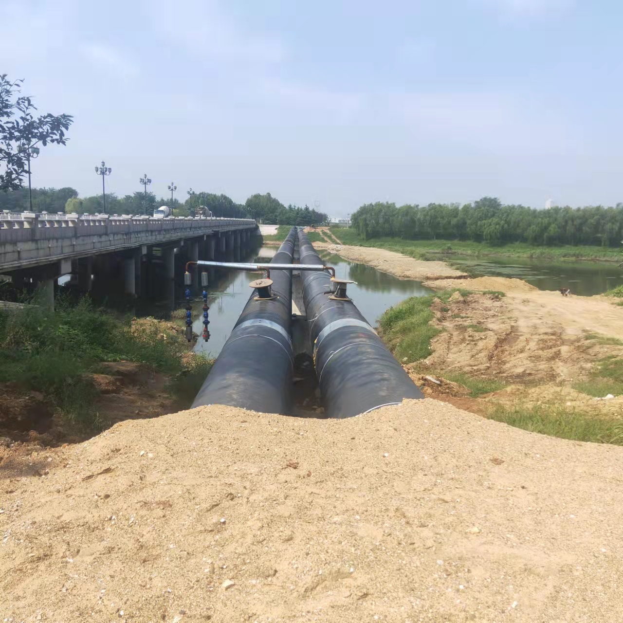 静海管道长距离内部清洗输油管道清洗
